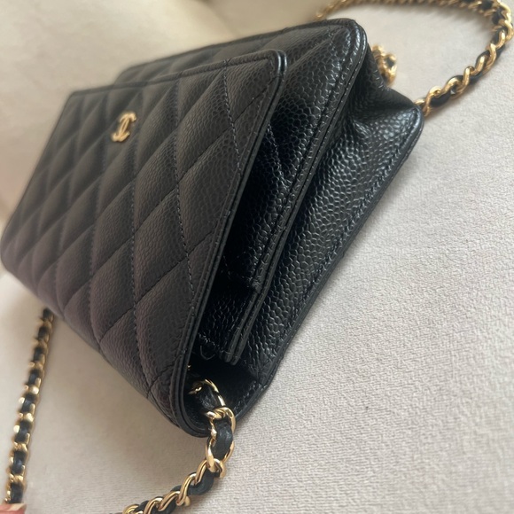 Chanel Black Caviar - GHW WOC crossbody Bag - Picture 3 of 7